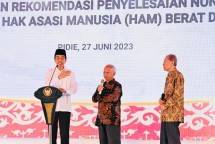 Presiden Jokowi di Pidie Aceh