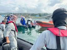 Bakamla RI Evakuasi Korban Bunuh Diri di Jembatan Bahteramas Kendari