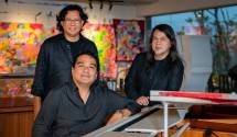  Aksan Sjuman, Indra Lesmana dan Raul Renanda tampil di Ontologi Musik Indonesia di The Ampurva Kempinski Bali.