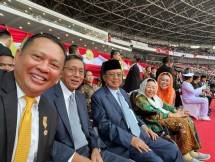 Hadiri HUT ke-77 Hari Bhayangkara, Ketua MPR bApresiasi Kinerja Polri Dibawah Kepemimpinan Kapolri Jenderal Pol Listyo Sigit Prabowo