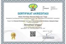 Akreditasi Unggul Prodi Ekonomi Pertahanan, Fakultas Manajemen Pertahanan (FMP), Universitas Pertahanan Republik Indonesia. TA. 2022/2023