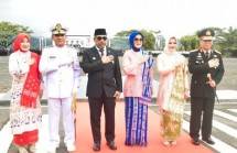 Danlantamal IX Brigjen TNI (Mar) Said Latuconsina Hadiri Upacara Peringatan HUT Ke-77 Bhayangkara di Polda Maluku