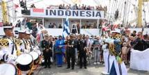 KRI Bima Suci dan Satlat KJK 2023 Raih Juara Terspektakuler Pada Ajang Tall Ship Race Den Helder Belanda