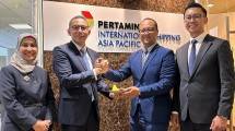 CEO PIS Yoki Firnandi dalam peresmian kantor PIS Asia Pasific