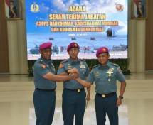 Dankormar Pimpin Sertijab Tiga Jabatan Strategis Korps Marinir