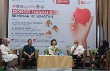 RS Premier Bintaro gelar donor darah dan seminar kesehatan.
