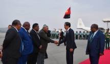Dentuman Meriam Kehormatan Iringi Keberangkatan Presiden Jokowi dari Port Moresby Papua Migini