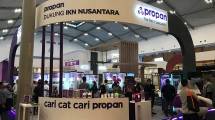 Booth Propan Raya di IndoBuildTech Expo 2023