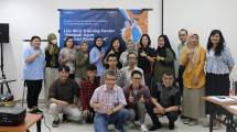 Para peserta Life Skill Training Center 2023 berfoto usai pelatihan