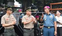 Commandant ROKMC Lieutenant General Kim, Kye-Hwan Kunjungi Sarang Petarung Korps Marinir Cilandak 