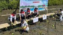 PIS tanam 1000 mangrove di Makassar