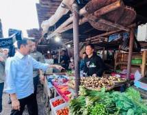 Tinjau Pasar Tanjungsari Sumedang , Presiden Jokowi: Harga Stabil, Suplai Mencukupi