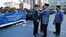 Menteri Teten Lepas Kontingen KemenKopUKM ke PORNAS KORPRI XVI 2023