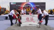 Ground breaking pembangunan Pabrik Komponen Lithium Baterai Kendaraan Listrik