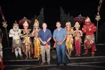 Dankormar Mayor Jenderal TNI (Mar) Nur Alamsyah Kenalkan Budaya dan Tarian kepada Para Delegasi