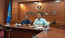 Ketua Panpel Jalan Santai PWI Pusat HUT ke 62 IKWI, Tubagus Adhi 
