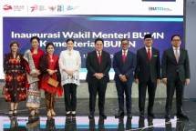 Menteri BUMN Erick Thohir Ucapkan Selamat Datang kepada Rosan Roslani