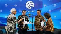 Dialog Forum Merdeka Barat 9 (FMB9) yang mengangkat tema &lsquo;UU Kesehatan Transformasi Strategis bagi Indonesia&rsquo;, Senin (17/7/2023).