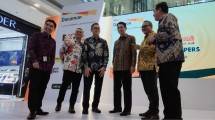 Jajaran direksi PT Bank Danamon Indonesia Tbk seusai konferensi pers DXPO by Danamon
