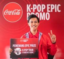 Yudha Prayoga, Salah satu penerima hadiah beruntung pengalaman wisata K-Pop selama lima hari di Seoul