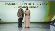 Penghargaan kategori Fashion Icon of The Year di ajang JF3 2023 diberikan kepada Jerome Kurnia.