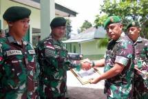 Satgas Yonarmed 1 Kostrad Kembali Raih Penghargaan dari Pangdam XVI/Pattimura