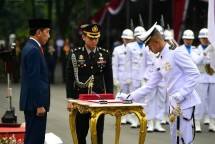 Presiden Jokowi Berharap Perwira Remaja TNI-Polri Terus Belajar dan Berinovasi