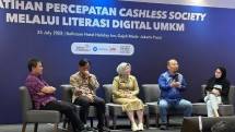 Pelatihan cashless bagi UMKM
