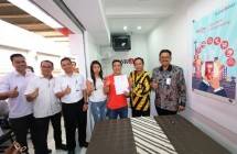 Peresmian salah satu kantor layanan Bank DKI