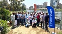 QNET Bersihkan Sungai Nil Dari Sampah Plastik