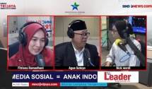 Talkshow The Leader hadirkan pembicara dari Perpusnas.