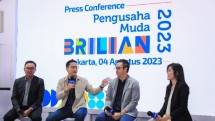 Press conference pengusaha muda BRIlian