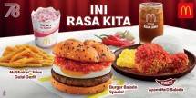 McDonald's Indonesa Sambut Hari Kemerdekaan Dengan Suguhkan Kembali Menu 'Ini Rasa Kita'