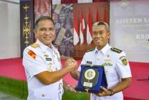 Danlantamal IX Pimpin Serah Terima Jabatan Aslog Danlantamal dan Kadiskes Lantamal IX Ambon 