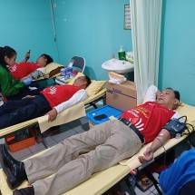 Rayakan HUT RI ke-78, Food Station Gandeng PMI Gelar Kegiatan Donor Darah