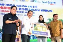 Erick Tohir: Perlu banyak dilakukan kolaborasi dalam membangun hunian layak untuk masyarakat termasuk bagi para millenial yang dekat dengan akses moda transportasi.