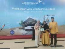 Pimpinan DPRD Subang beserta Rombongan Perdana berangkat Umroh dari Bandara Kertajati 