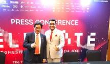 Wakil Ketua I National Director BNI Indonesia Eddy Sugiri (kiri) dan Presiden Global Markets BNI Mac Srivinasan.