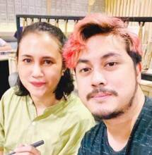 Dina Subono dan content creator Mamang Osa