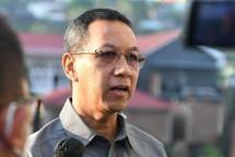 Kepala Sekretariat Presiden (Kasetpres) Heru Budi Hartono saat memberikan keterangan pers di Sulawesi Tenggara, Selasa (27/9/2022).(dok.Sekretariat Presiden)