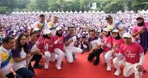 Gubernur Ridwan Kamil dan Walkot Bima Arya Hadiri SoKlin Softergent Double Perfume Festival di Bogor