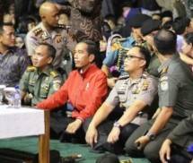 Presiden Jokowi dan Panglima TNI Nonton Film G30S/PKI di Bogor (Foto Humas)
