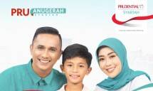 PRUAnugerah Syariah dari Prudential Syariah.
