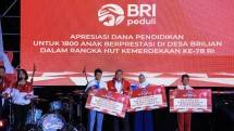 BRI peduli apresiasi dana pendidikan