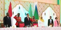 Presiden Jokowi Hadiri Jamuan Santap Siang Kenegaraan oleh Presiden Tanzania