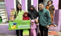 Kisahnya Viral dan Menginspirasi, Jelita Bocah Penjual Gemblong Keliling Disambangi Bos Lemonilo