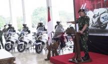 Delapan Motor Kawal Terbaru Siap Dukung Pelaksanaan Tugas TNI