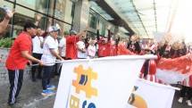 Galang Soliditas Karyawan, Bank Muamalat dan BPKH Gelar Fun Walk