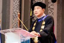 Rektor President University (Presuniv) Prof. Dr. Chairy 