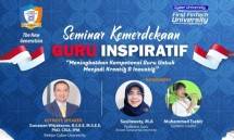Cyber University Gelar Seminar Kemerdekan Guru Inspiratif Guna Ciptakan Guru yang Kreatif dan Inovatif